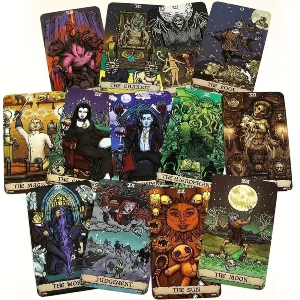 The Goulish Garb'sTerror Tarot - Major Arcana Deck and Guidebook - Picture 4 of 6